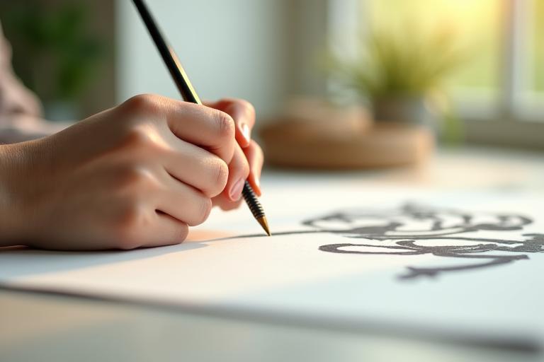 Sessione di calligrafia meditativa e mindfulness